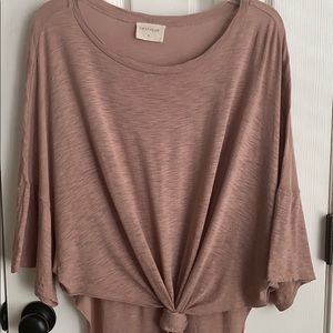 Vestique Hi-Low Pink Top